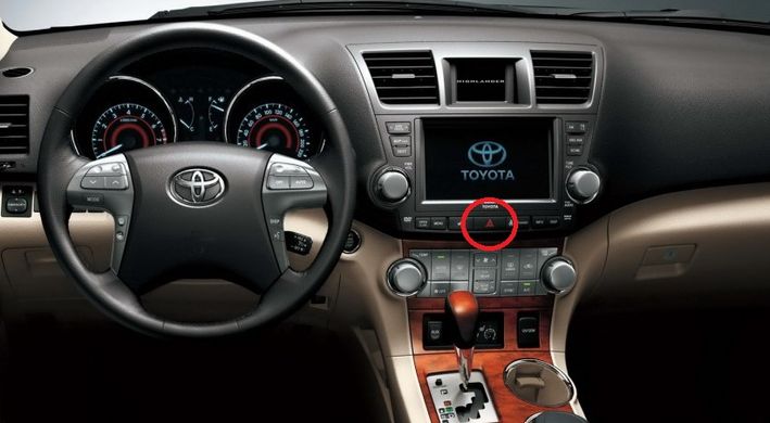 Штатная магнитола для Toyota Highlander 2-поколение XU40 (05.2007-12.2013) на Android 10 RedPower 71035