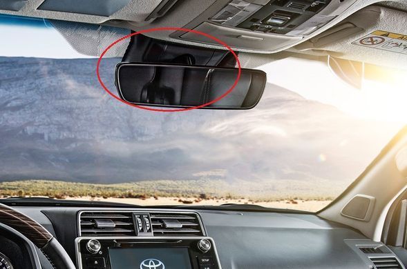 Штатний відеореєстратор RedPower DVR-TOY2-G для Toyota Prado 150 (2017+) з асистентом ближнього-дальнього світла
