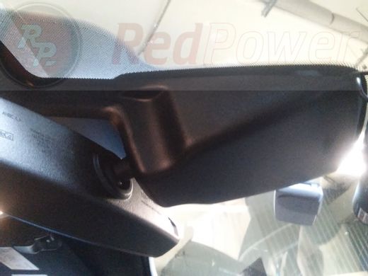 Штатный Wi-Fi Full HD видеорегистратор скрытой установки для Ford Explorer (2015+) в коробе (кожухе) зеркала заднего вида от Redpower DVR-FOD6-N