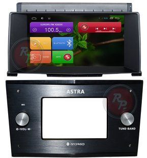 Штатний головний пристрій для Opel Astra H (2004-2009) на Android 7.1.1 Redpower 31219B (колір чорний)