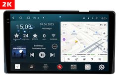 Штатна магнітола з екраном 2K для Toyota Fortuner (07.2015-н.в), Corolla (03.2016-01.2019), Sienna 3 на Android 10 RedPower 71070 Slim
