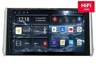 Штатна магнітола для Toyota RAV4 5-покоління XA50 (03.2018-т.ч.) на Android 10 RedPower 75117 Hi-Fi