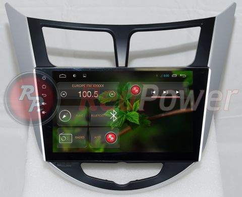 Штатное головное устройство для Hyundai Accent RB, HB Android 4.4+ CarPad 4  RedPower 21067BIPS